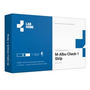 M-Albu-Check-1, szybki test do wykrywania albuminy w moczu, 1 szt.