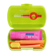 Curaprox Travel Set Green, zestaw podróżny, 1 szt