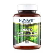 Humavit Melisa i Waleriana + Drożdże Piwowarskie, tabletki, 150 szt.