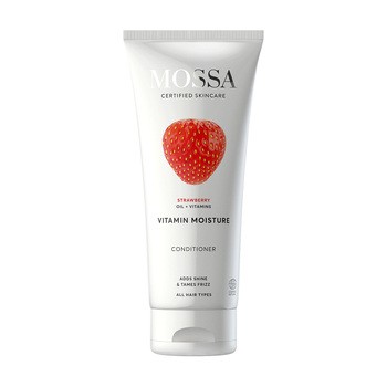Mossa, Witaminowa odżywka nawilżająca z ekstraktem z truskawki, 200 ml