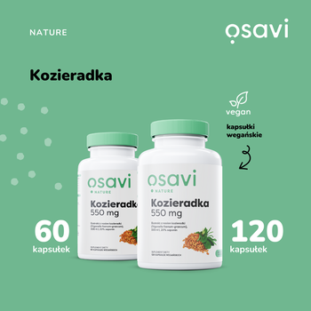 Osavi Kozieradka 550 mg, kaps.twarde, 120 szt