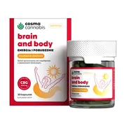 Cosma Cannabis, Brain and Body, kapsułki, 30 szt.