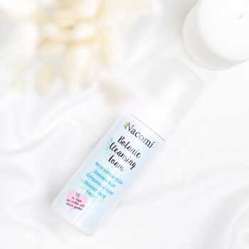 Nacomi, botaniczna pianka myjąca do twarzy, 150 ml