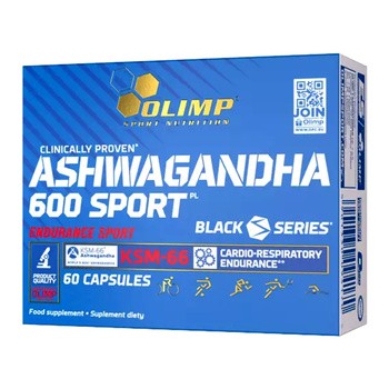 Olimp Ashwagandha 600 Sport, kapsułki, 60 szt.