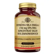 Solgar Omega 3 1764 mg, EPA/DHA, kapsułki, 50 szt.