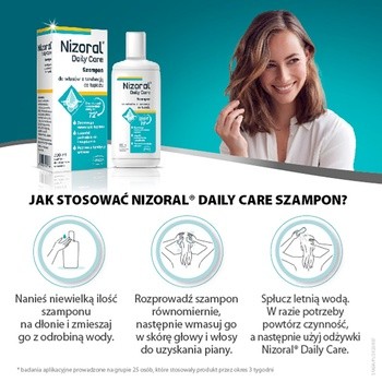 Nizoral Care, szampon do włosów z tendencją do łupieżu, 200 ml