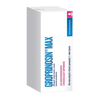 Groprinosin Max (Groprinosin), 250 mg/ml, krople doustne, 30 ml