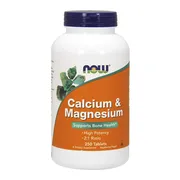 Now Foods, Calcium & Magnesium, tabletki, 250 szt.