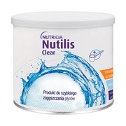Nutilis Clear, produkt do szybkiego zagęszczania płynów, proszek, 175 g