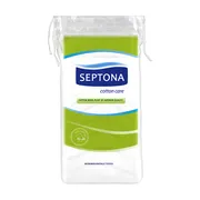 Septona EcoLife, wata kosmetyczna z bawełny organicznej, 100 g