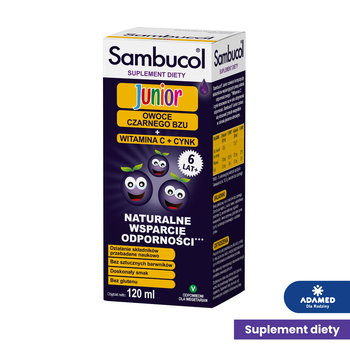 Sambucol Junior, płyn, 120 ml