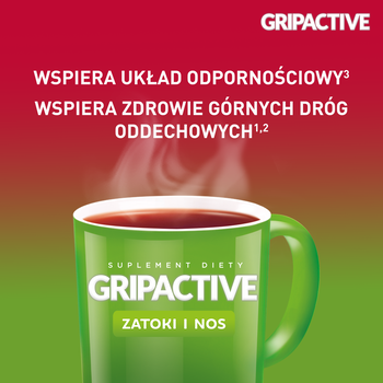 Gripactive Zatoki i Nos, proszek w saszetkach, 6 szt.