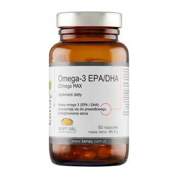 KENAY Omega-3 EPA/DHA EZmega max, kapsułki, 60 szt.