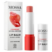 Mossa, nawilżający balsam do ust z olejem z nasion truskawki, 4,5g