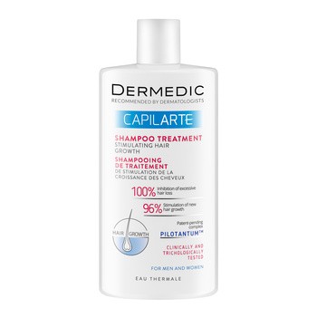 Dermedic Capilarte, kuracja stymulująca wzrost włosów, szampon, 300 ml