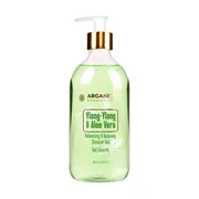 Arganicare shower, żel pod prysznic z aloesem i ylang-ylang, 500 ml