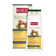 Bioblas Botanic Oils, odżywczy szampon arganowy przeciw wypadaniu włosów, 360 ml