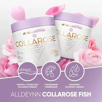 Allnutrition ALLDEYNN CollaRose Fish, smak mango-marakuja, proszek, 150 g