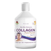 Swedish Nutra Collagen Pure Peptide płyn, smak owoców leśnych, 500 ml