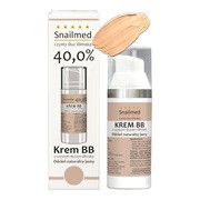 Snailmed, krem BB ze śluzem ślimaka i woskiem pszczelim, naturalny jasny, 30 ml