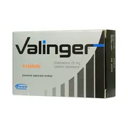 Valinger, 25 mg, tabletki powlekane, 4 szt.