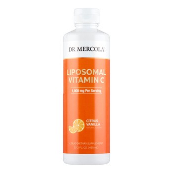 Dr Mercola Liposomalna Witamina C, płyn, 450 ml