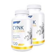 Zestaw 2 x SFD Cynk do ssania, tabletki, 120 szt.