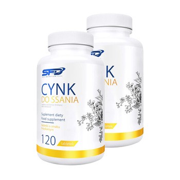 Zestaw 2 x SFD Cynk do ssania, tabletki, 120 szt.
