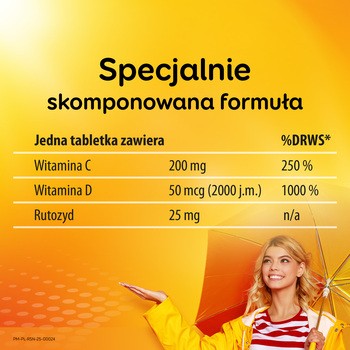 Rutinoscorbin Max D3, tabletki, 60 szt.