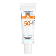 Pharmaceris S Sensi Protect, codzienna emulsja ochronna z kwasem hialuronowym do twarzy i okolic oczu SPF 50+, 50 ml
