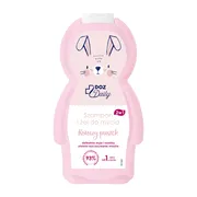 DOZ Daily, szampon i żel do mycia 2w1, różowy puszek, 350 ml