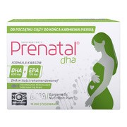 Prenatal DHA, w ciąży i podczas karmienia piersią (kwasy omega-3: DHA + EPA), kapsułki, 30 szt.