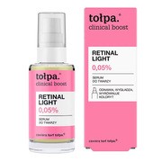 Tołpa clinical boost retinal light, serum do twarzy z retinalem 0,05%, 30 ml