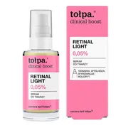 Tołpa clinical boost retinal light, serum do twarzy z retinalem 0,05%, 30 ml