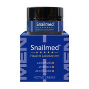 Snailmed, lipoaktywny krem do twarzy dla mężczyzn z ceramidami, aloesem oraz witaminą E, 30 ml