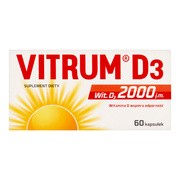 Vitrum D3 2000, kapsułki, 60 szt.