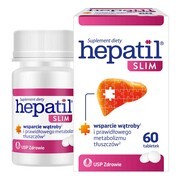 Hepatil Slim, tabletki, 60 szt.