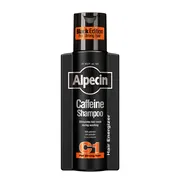Alpecin Caffeine Shampoo C1 Black Edition, szampon stymulujący i wzmacniający włosy, dla mężczyzn, 250 ml
