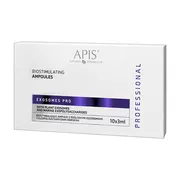 Apis Exosomes Pro, biostymulujące ampułki z roślinnymi egzosomami, 10 x 3 ml