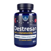 Destresan noc z melatoniną, żelki, smak wiśniowy, 60 szt.