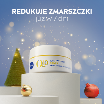 Zestaw Promocyjny, Nivea, Q10 Power Effect, ujędrniający krem na dzień, SPF 15, 50 ml + ujędrniający krem pod oczy, 15 ml