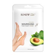 Sunew Med+, odżywcza maska do stóp ze skarpetkami, avocado, 40 g