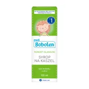 Bobolen Porost Islandzki, syrop na kaszel, 120 ml