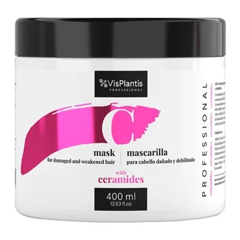 Vis Plantis Professional, maska do włosów zniszczonych i osłabionych z ceramidami, 400 ml