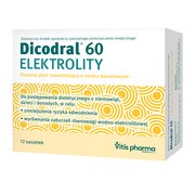 Dicodral 60, elektrolity, 12 saszetek