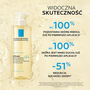 La Roche-Posay Lipikar Oil AP+ Olejek Myjący Uzupełniający Poziom Lipidów, 400 ml