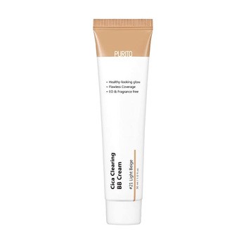 Purito, Cica Clearing BB Cream, krem 21 Light Beige, 30 ml