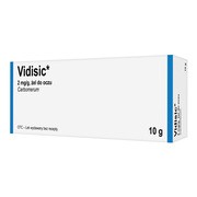 Vidisic, 2 mg/g, żel do oczu, (import równoległy, Medezin), 10 g
