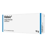 Vidisic, 2 mg/g, żel do oczu, (import równoległy, Medezin), 10 g