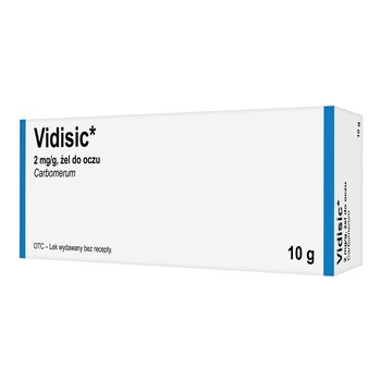 Vidisic, 2 mg/g, żel do oczu, (import równoległy, Medezin), 10 g